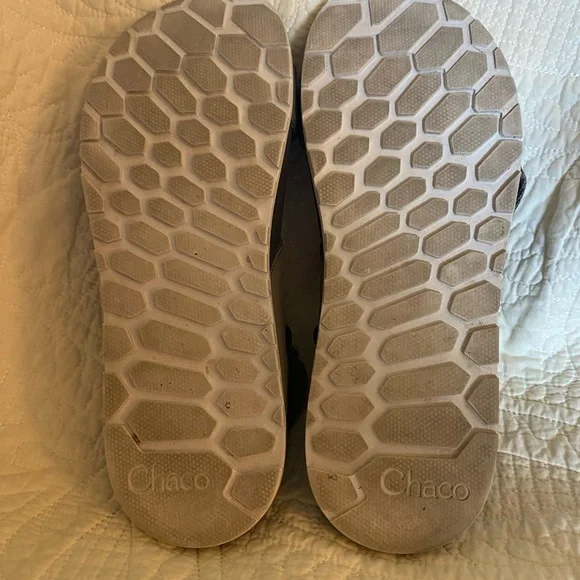 Chaco Women’s Gray Adjustable Strappy Sandals Size 8 Excellent Condition - Picture 9 of 10